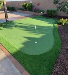 putting green installed
