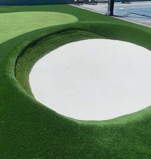 Resort Artificial Grass Installation